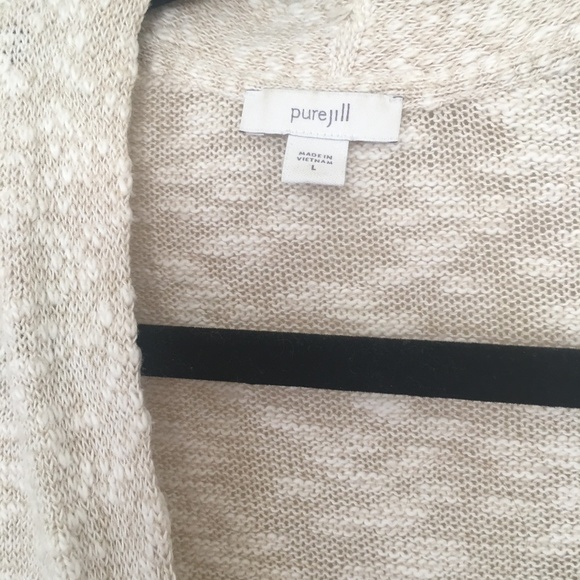 J.jill Pure Jill Duster and Tank Sweater twinset - Picture 2 of 4